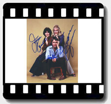 Three's Company signed autographs