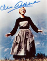 Julie Andrews signed autographs