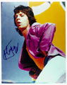 Mick Jagger signed autographs