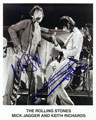 The Rolling Stones signed autographs