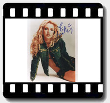 Britney Spears signed autographs