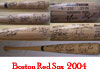 2004 Boston Red Sox Signed Autograph Baseball Bat