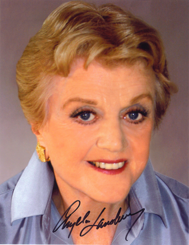 Angela Lansbury signed autographs