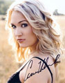 Carrie Underwood signed autographs