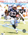 Deion Branch signed autograph