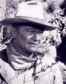 John Wayne signed autographs