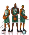 Kevin Garnett, Paul Pierce & Ray Allen ORIGINAL Signed Autograph Photo